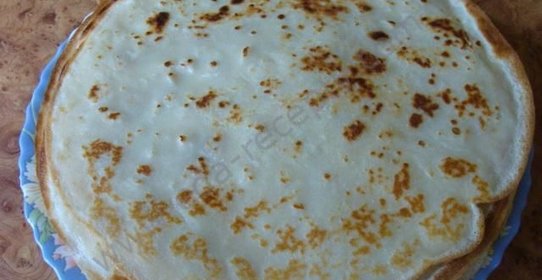 Блинчики с яблоками