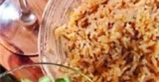 Нимбу чавал и салат из грейпфрута