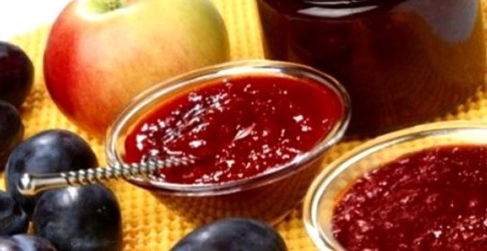 Варенье из яблок и слив
