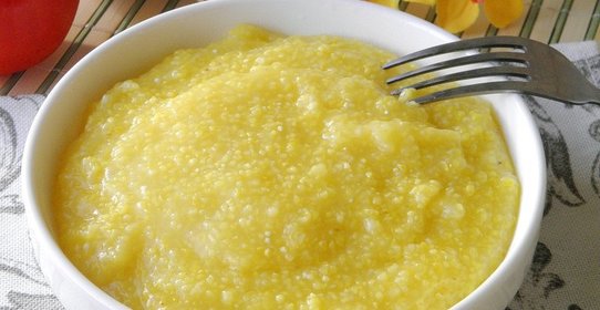 Каша кукурузная на воде