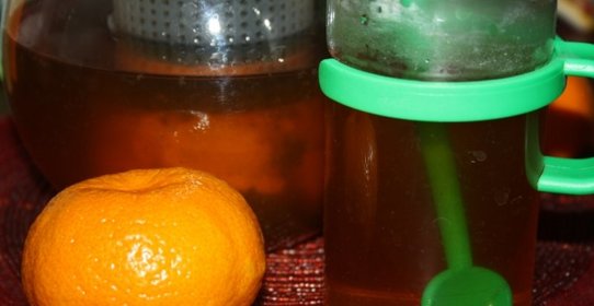 Цитрусовый пуэр с мёдом