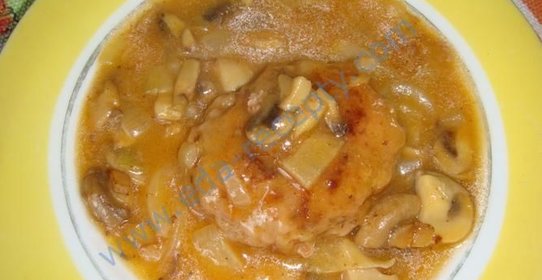 Биточки из фарша по-селянски