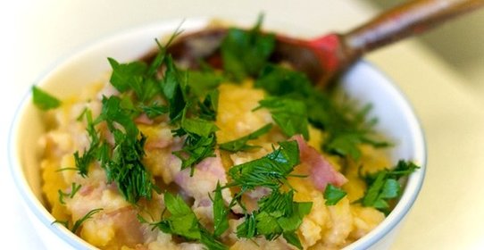 Гороховая каша в мультиварке