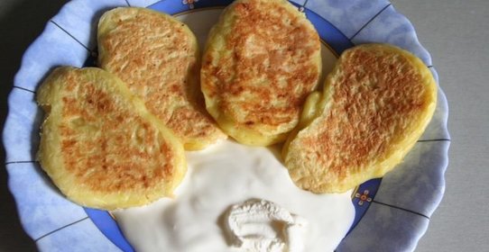 Пышные оладьи из кабачков