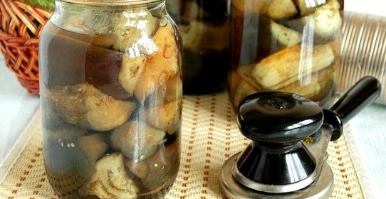 Баклажаны маринованные на зиму
