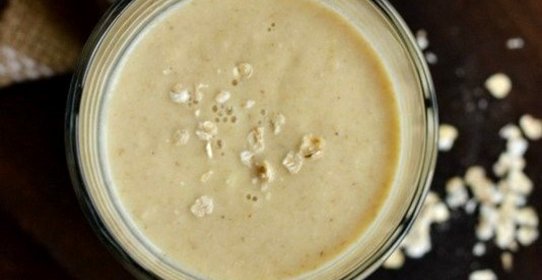 Яблочно-овсяный смузи на завтрак