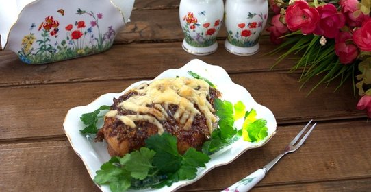 Куриное мясо в духовке