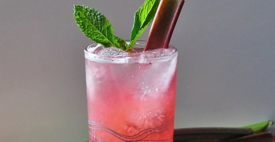 Морс из ревеня