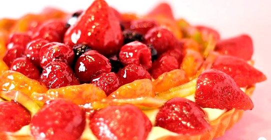 Фруктово-ягодный тарт