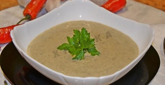 Грибной суп пюре в мультиварке из шампиньонов