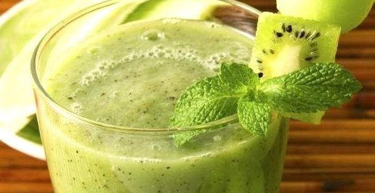 Жиросжигающий зеленый коктейль