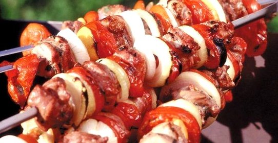 Сочный шашлык из свинины