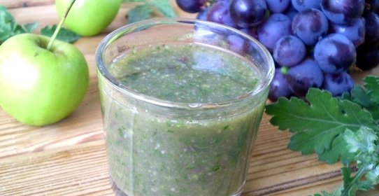 Зеленый коктейль для похудения