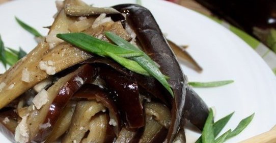 Маринованные баклажаны быстрого приготовления