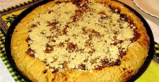 Пирог с сухофруктами