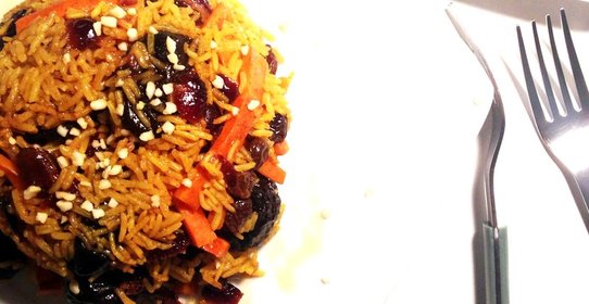 Сладкий плов по‑индийски