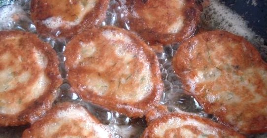 Икорные оладьи