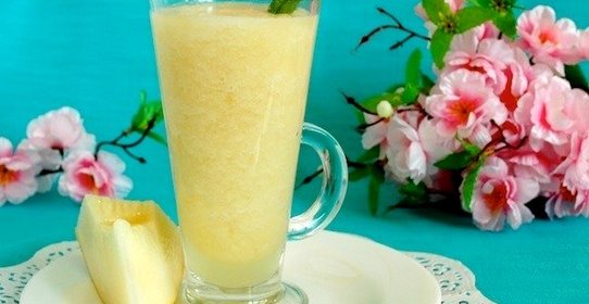 Лимонно-дынный смузи