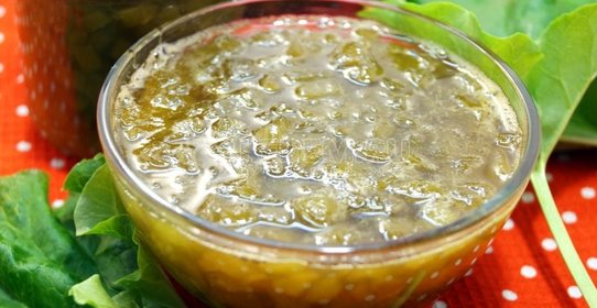 Варенье из ревеня