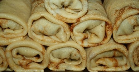 Блинчики с начинкой из говядины и лёгкого