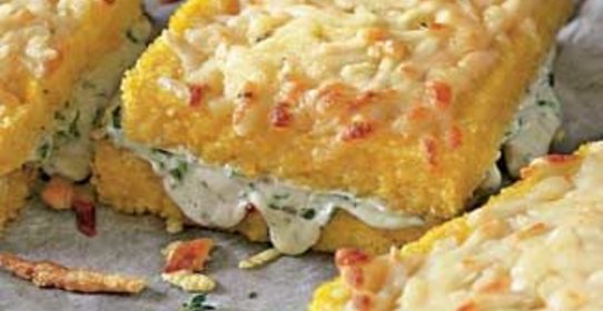 Полента с сыром