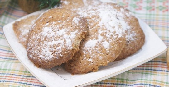 Рождественское ореховое печенье