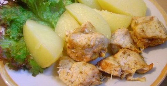 Курица в пароварке