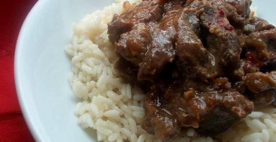 Говядина, маринованная в соевом соусе