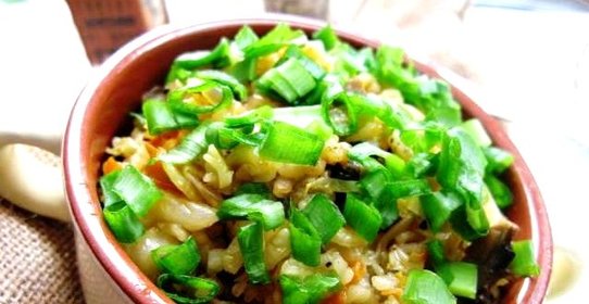 Постные ленивые голубцы