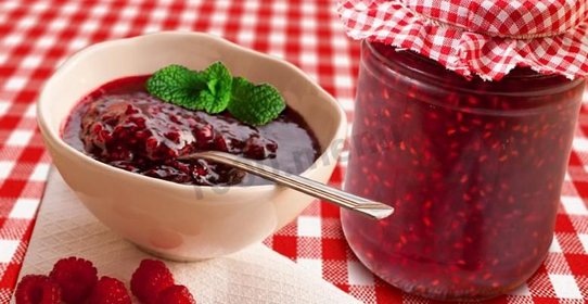 Малиновое варенье в мультиварке