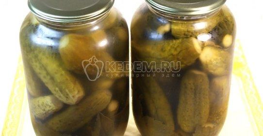 Маринованные «хрустящие» огурчики на зиму