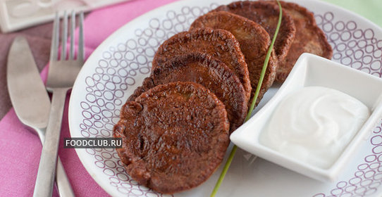 Печеночные оладьи