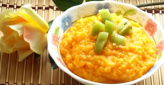 Тыквенная каша с рисом
