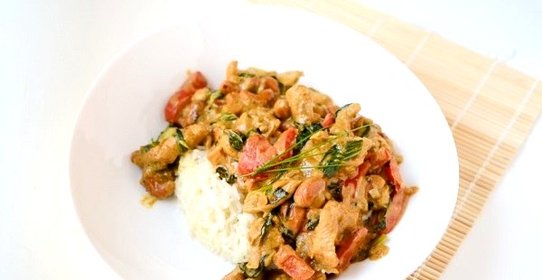 Индейка, жаренная кусочками