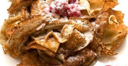 Ажурные тонкие блины