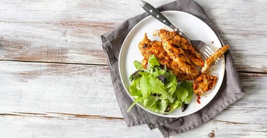 Куриное филе в медово-горчичном маринаде