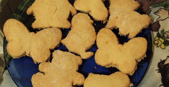 Простое кокосовое печенье