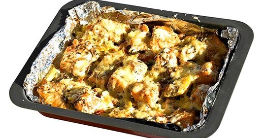 Рыба запеченная с апельсином