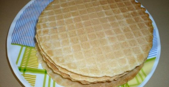 Постные вафли