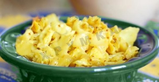 Капуста маринованная с куркумой