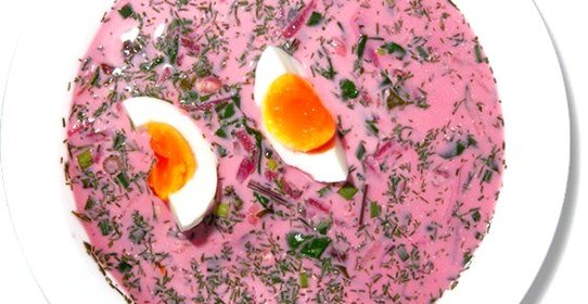 Холодник на свекольном квасе