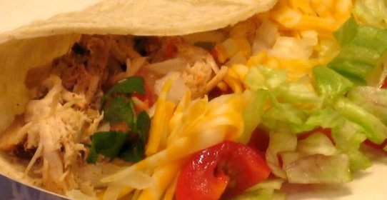 Лепешки с курицей