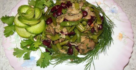 Салат Две фасоли