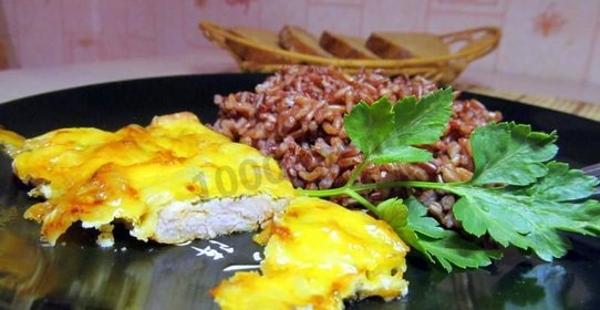 Курица с сыром в духовке