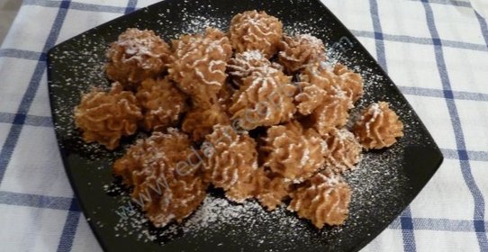 Вкусное печенье Творожно-яблочное