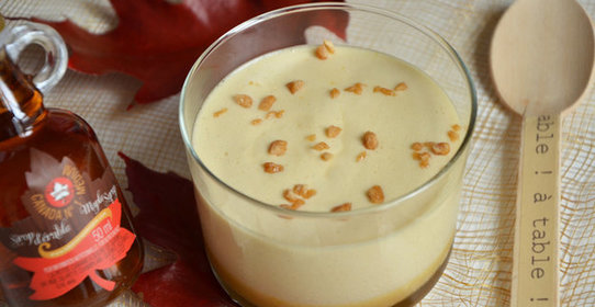 Мусс с кленовым сиропом