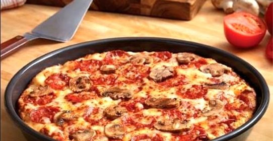 Пицца 10 минут на сковороде