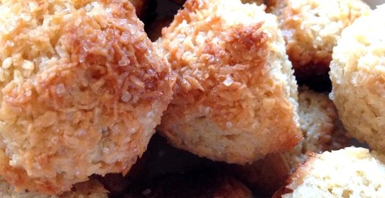 Кокосовое печенье