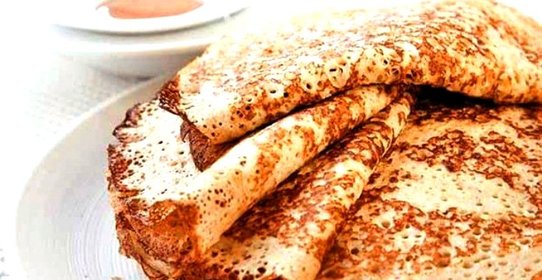 Блины без яиц