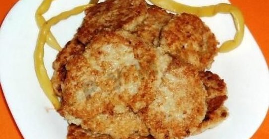 Постные котлеты из геркулеса